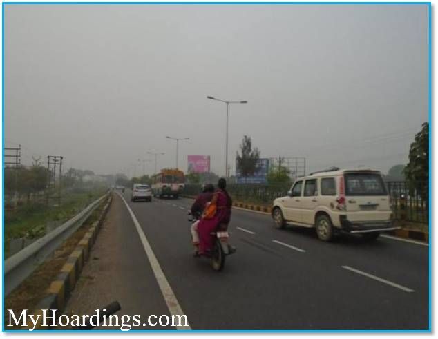 OOH Hoardings Agency in India, Highway Unipole Advertising in Lucknow, Hoardings Agency Shaheed Path in Lucknow